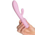 Baseks Curve Mini Rabbit Vibrator Produktbillede med hånd 50