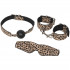 Baseks Leopard Kinky Bondage Sæt 3 stk Produktbillede 1