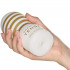 TENGA Premium Original Gentle Vacuum Cup Masturbator Produktbillede med hånd 50