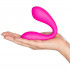 Lovense Quake App-Styret Dobbelt Vibrator Produktbillede med hånd 50