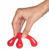 Baseks Rød Body Massager Produktbillede med hånd 51