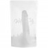 Willie City Klassisk Realistisk Frosted Klar Dildo 24,5 cm Emballagebillede 90