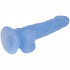 Baseks Jellies Realistisk Blå Small Dildo med Sugekop 20 cm Produktbillede 4