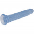 Baseks Glitter Blå Dildo 20,5 cm Produktbillede 3