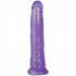 Baseks Lilla Glitter Dildo 20,5 cm Produktbillede 2