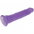 Baseks Lilla Glitter Dildo 20,5 cm Produktbillede 3