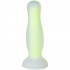 Baseks Glow in the Dark Gul Medium Anal Dildo Produktbillede 1