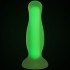 Baseks Glow in the Dark Gul Medium Anal Dildo Stemningsbillede 4