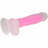 Baseks Glow in the Dark Pink Dildo 21,5 cm Produktbillede 4
