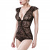 Grey Velvet Blonde Bodystocking med Ærmer Produktbillede 1