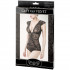 Grey Velvet Blonde Bodystocking med Ærmer Emballagebillede 90