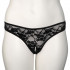 Nortie Siv Bundløs Sort Blonde G-streng Plus Size Produktbillede 6