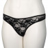 Nortie Siv Bundløs Sort Blonde G-streng Plus Size Produktbillede 7