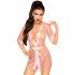 Penthouse Midnight Mirage Rose Kimono Produktbillede 1