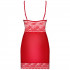 Obsessive Lovica Rød Chemise Sæt Produktbillede 4