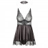 Beauty Night Eve Sort Chemise Produktbillede 4