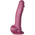 Baseks Silky Touch Stor Silikone Dildo 22 cm Produktbillede 3