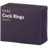 Sinful Passion Purple Penisring Sæt 3 stk Emballagebillede 90