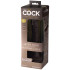 King Cock Elite Dual Density Brun Silikone Dildo 21 cm Emballagebillede 90