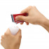 TENGA Pocket Block Edge Masturbator Produktbillede med hånd 50
