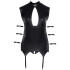 Cottelli Bondage Bundløs Wetlook Corsage Plus Size Produktbillede 3