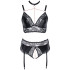 Cottelli Curves Wetlook BH Sæt Plus Size Produktbillede 3