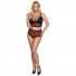 Cottelli Curves Rød Blonde BH Sæt Plus Size Produktbillede 1