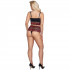 Cottelli Curves Rød Blonde BH Sæt Plus Size Produktbillede 2