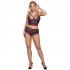 Cottelli Curves Lilla Blonde BH Sæt Plus Size Produktbillede 1