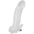 You2Toys Crystal Clear Penis Sleeve med Vibrerende Kaninører Produktbillede 1