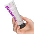 Just Play Mint Olie Orgasmegel 80 ml Produktbillede med hånd 50