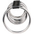 Rimba Metal Penisring Tube med Testikelring Produktbillede 3