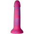 baseks Red Galaxy Silikone Dildo 18 cm Produktbillede 2