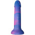 baseks Blue Galaxy Silikone Dildo 18 cm Produktbillede 2