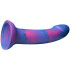 baseks Blue Galaxy Silikone Dildo 18 cm Produktbillede 4