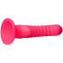 baseks Ribbed Stimulation Silikone Dildo 17 cm Produktbillede 4