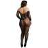 Le Désir Langærmet Bundløst Catsuit Plus Size Produktbillede 2