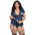 Dreamgirl Lieutenant Lusty Politikostume Plus Size Produktbillede 1