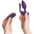 Rocks Off Cocktail Fjernbetjent Par Vibrator Produktbillede med hånd 51