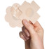 baseks Nipple Cover Klistermærker 3 Pack Produktbillede med hånd 50