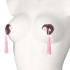 baseks Hjerteformede Lyserøde Nipple Covers med Kvaster Produktbillede 60