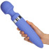 Sinful Ultimate Power Opladelig Magic Wand Vibrator Produktbillede med hånd 50