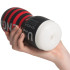 TENGA U.S. Strong Vacuum Suction Cup Masturbator Produktbillede med hånd 50