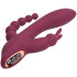 Sinful Triple Fun Bordeaux Opladelig Rabbit Vibrator Produktbillede 4