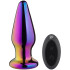 Dream Toys Glamour Glass Vibe Tapered Fjernbetjent Butt Plug Produktbillede 1