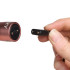 Doxy Rose Gold Bullet Vibrator Produktbillede med hånd 52