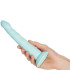 Dillio Platinum Slim Seven Turkis Dildo med Sugekop 21 cm Produktbillede med hånd 50