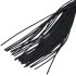 Sex & Mischief Noir Whip Flogger i Kunstlæder 45,5 cm Produktbillede 2