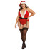 Dreamgirl North Pole Hottie Teddy Sæt Plus Size Produktbillede 1