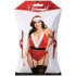 Dreamgirl North Pole Hottie Teddy Sæt Plus Size Emballagebillede 90